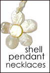shell pendant necklaces